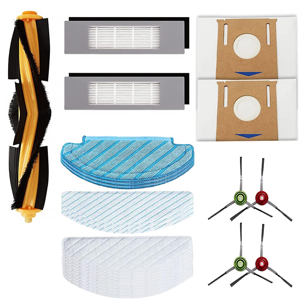 Verilux Replacement Accessories for Ecovacs Deebot OZMO T8 AIVI T8 N8 Pro N8 Pro Plus Robot Vacuum Deebot T8 Replacement Tool and Accessories for Deebot, for Deebot N8 pro Plus Verilux Replacement Accessories for Ecovacs Deebot OZMO T8 AIVI T8 N8 Pro N8 Pro Plus Robot Vacuum Deebot T8 Replacement Tool and Accessories for Deebot, for Deebot N8 pro Plus